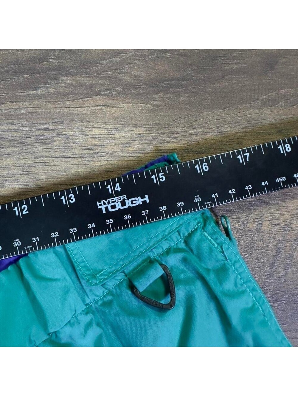 Y2K Columbia Ski Pants Mens 30x32 Teal Outdoor Baggy Snow - Picture 4 of 5